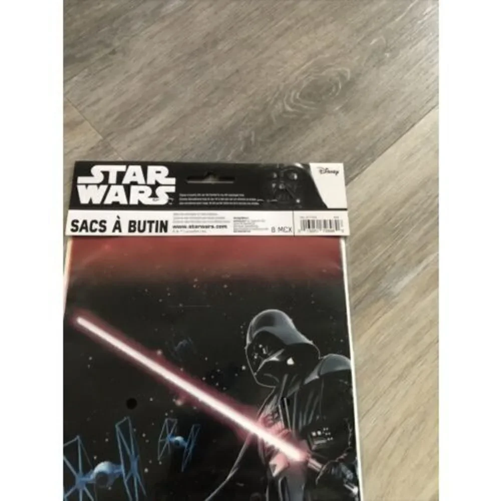 Star Wars Darth Vader Birthday Party Loot Bags. 8 Pieces.
